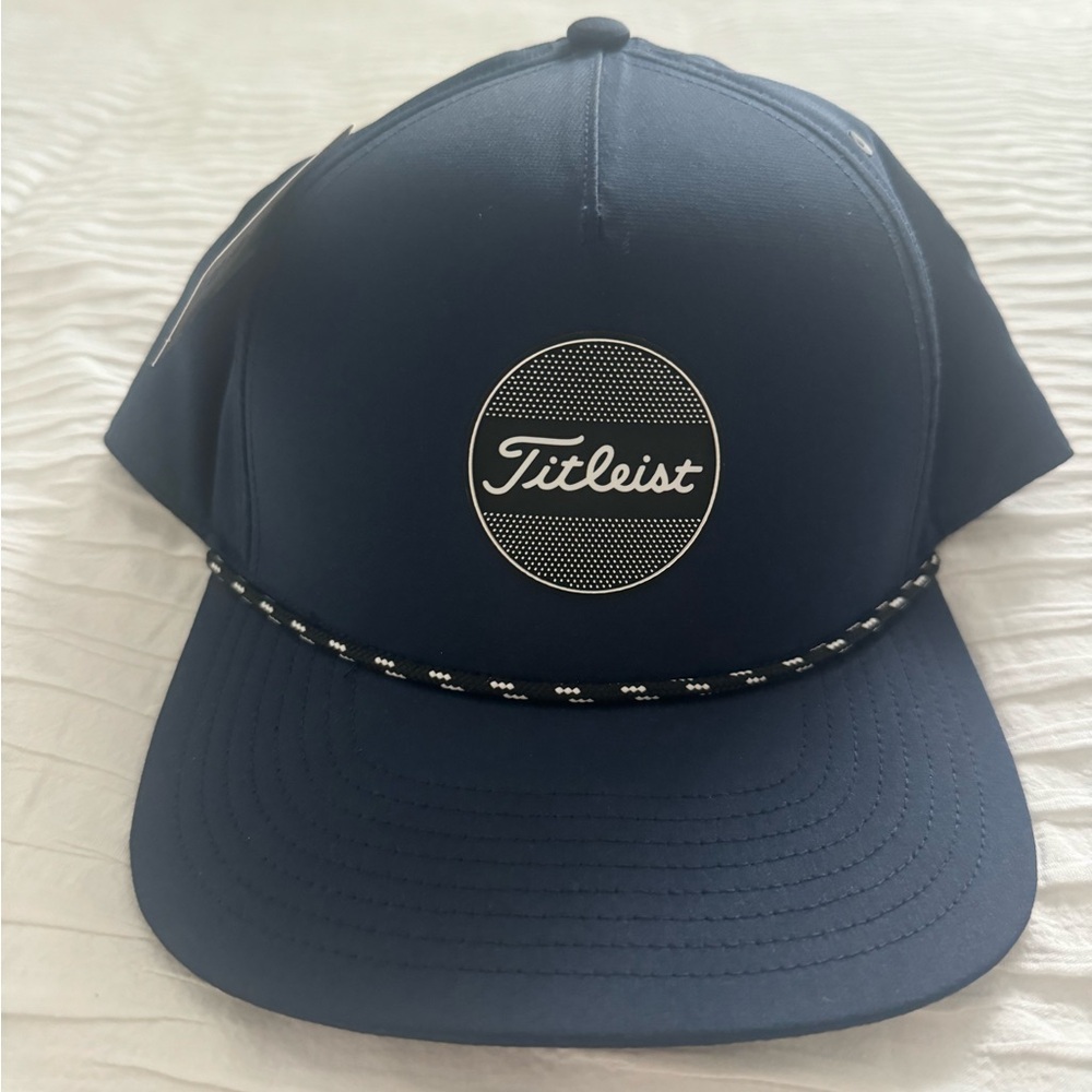 Titleist Boardwalk Rope Hat Navy Blue Brand New